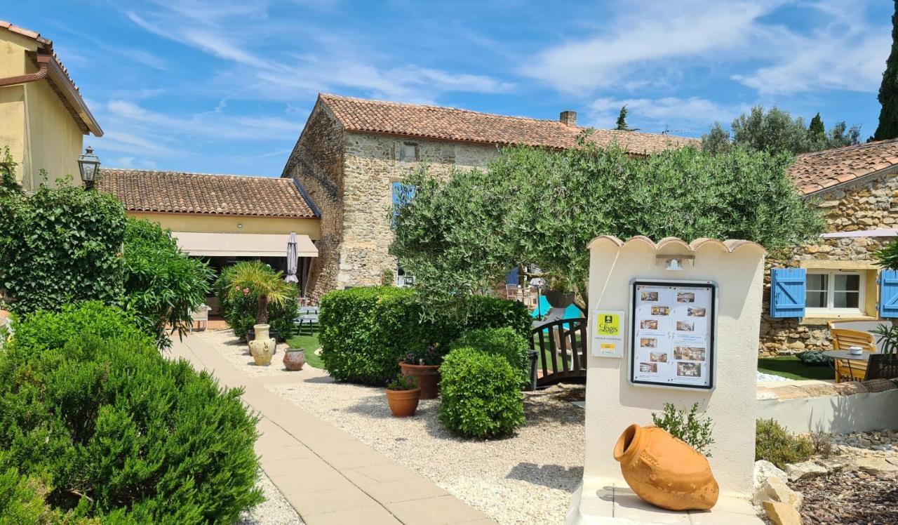 Logis Hotel La Bastide Saint Bach Suze-la-Rousse Exterior foto