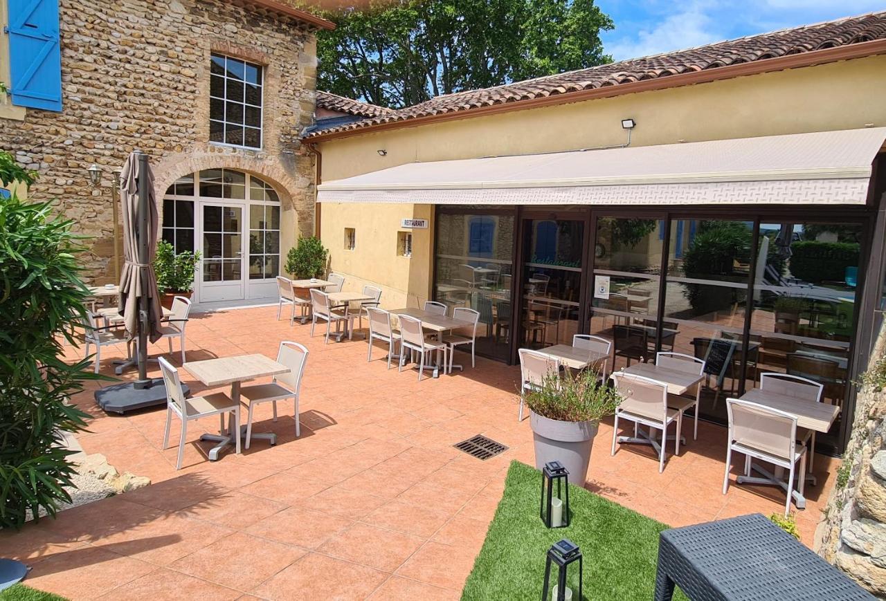 Logis Hotel La Bastide Saint Bach Suze-la-Rousse Exterior foto