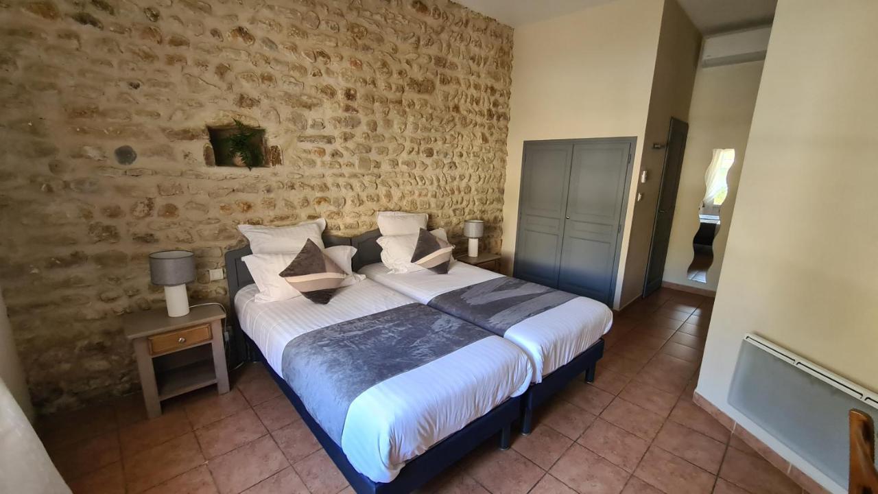Logis Hotel La Bastide Saint Bach Suze-la-Rousse Exterior foto