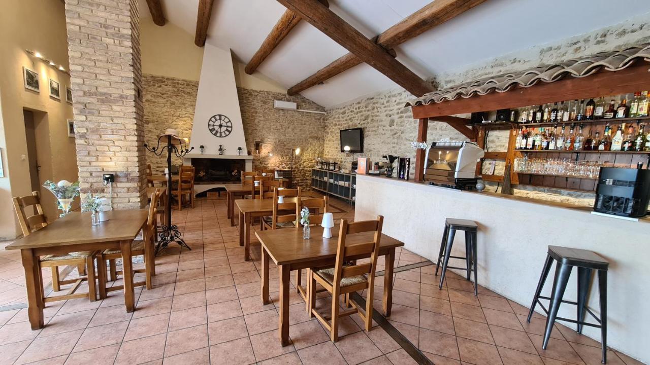 Logis Hotel La Bastide Saint Bach Suze-la-Rousse Exterior foto