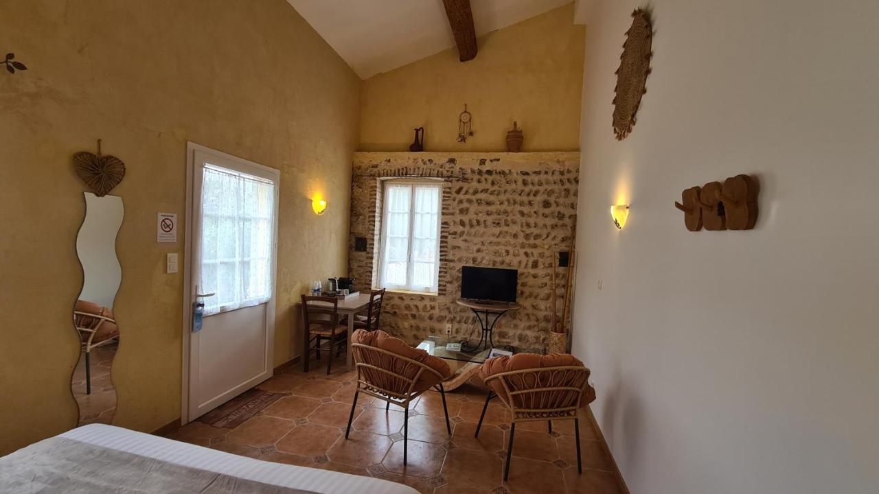 Logis Hotel La Bastide Saint Bach Suze-la-Rousse Exterior foto