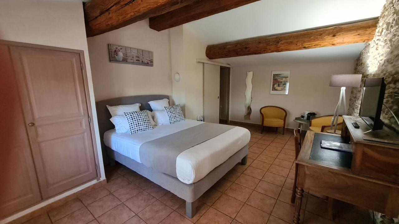 Logis Hotel La Bastide Saint Bach Suze-la-Rousse Exterior foto